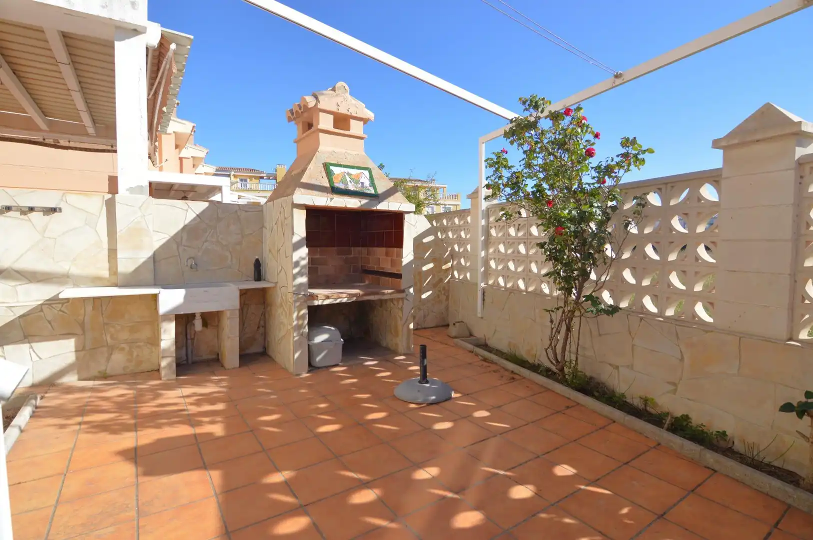 Terraza de Casa adosada en venta en Cullera con Jardín privado, Terraza y Amueblado