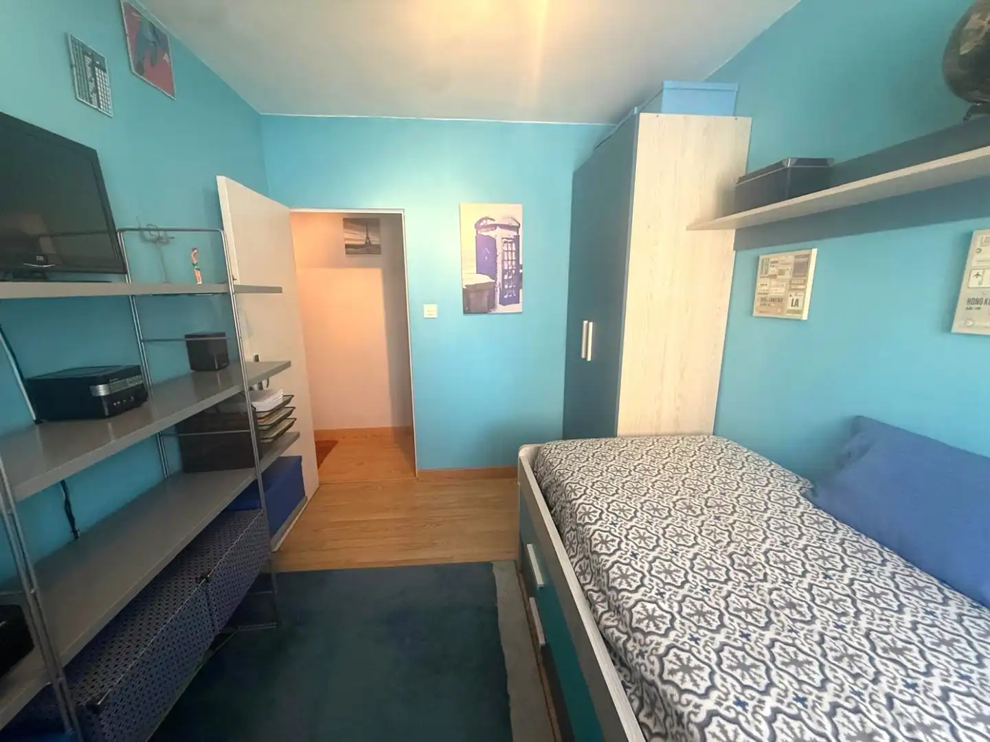 Bedroom of Flat for sale in Avilés  with Furnished