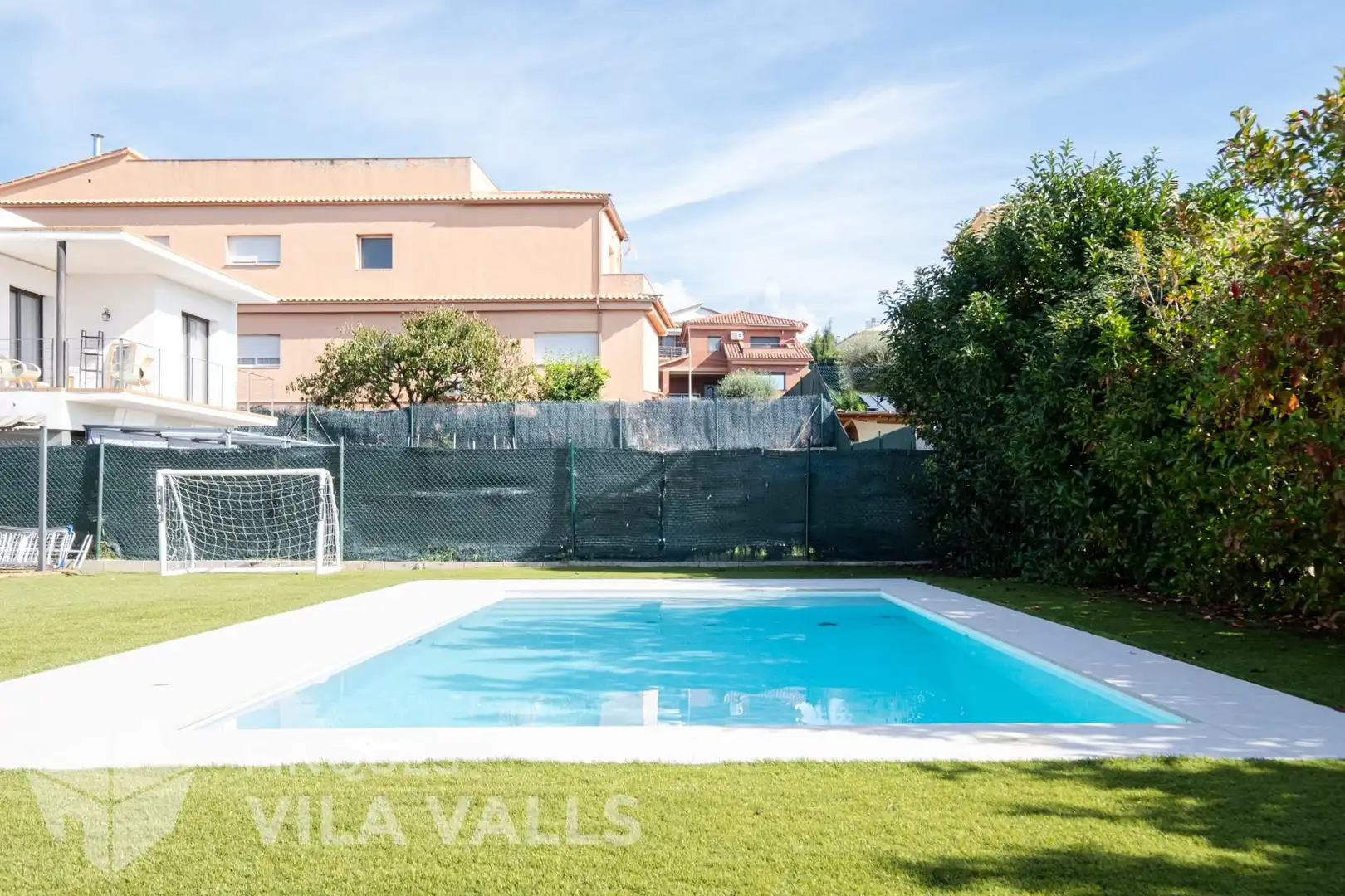 Piscina de Casa o xalet en venda en Bigues i Riells del Fai amb Aire condicionat, Jardí privat i Parquet
