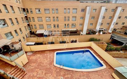 Swimming pool of Flat for sale in Mataró  with Heating, Storage room and Balcony