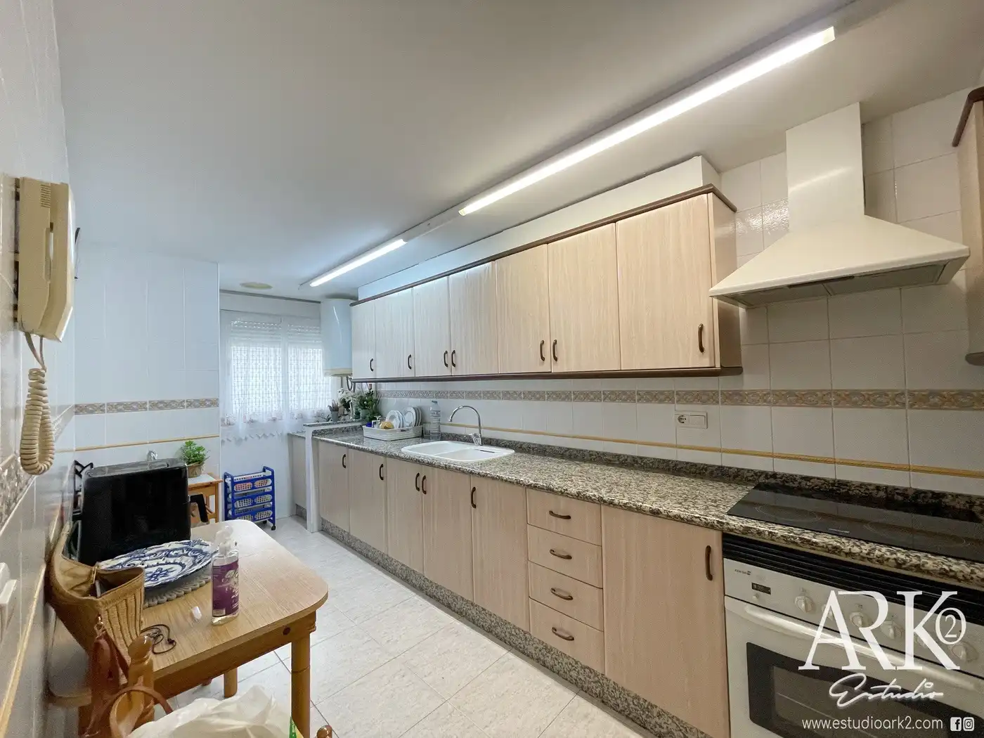 Kitchen of Duplexes for sale in Gandia  with Air Conditioner, Terrace and Storage room