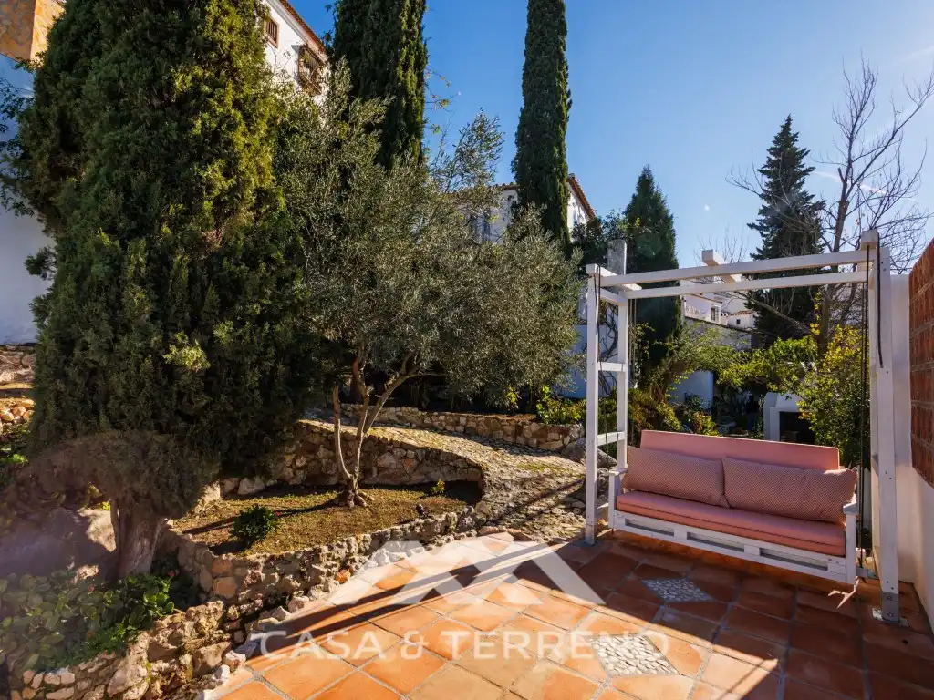 Jardín de Casa o chalet en venta en Comares con Aire acondicionado, Jardín privado y Terraza