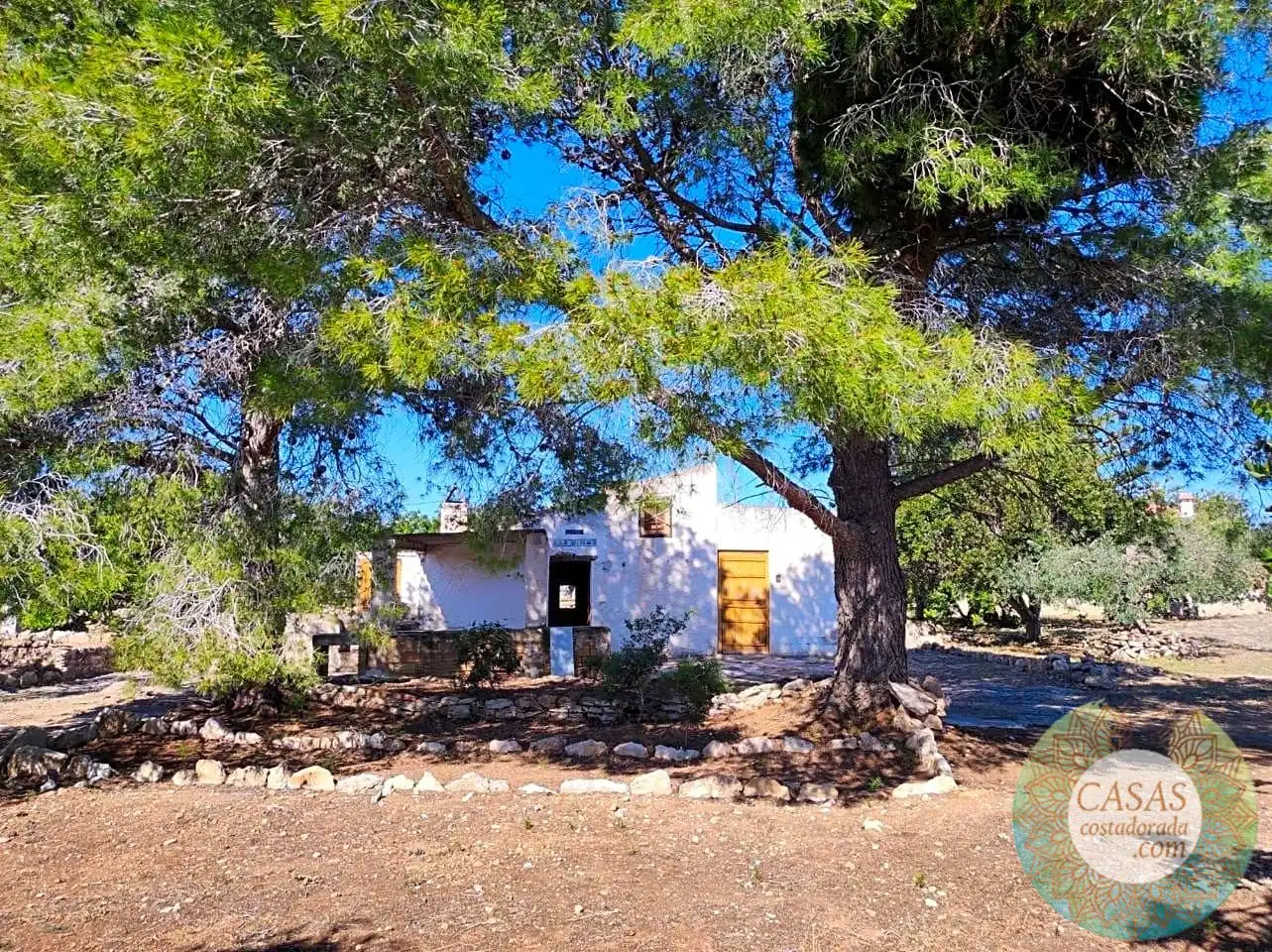 Vista exterior de Finca rústica en venda en L'Ametlla de Mar 