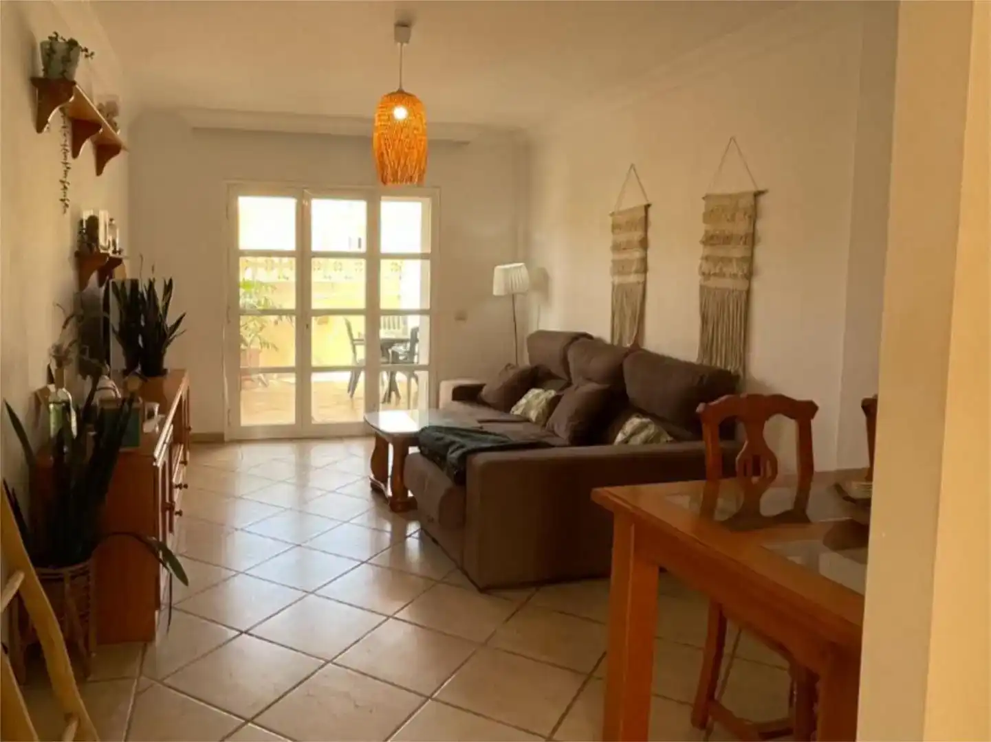 Wohnzimmer von Wohnung zur Miete in Adeje mit Schwimmbad und Möbliert