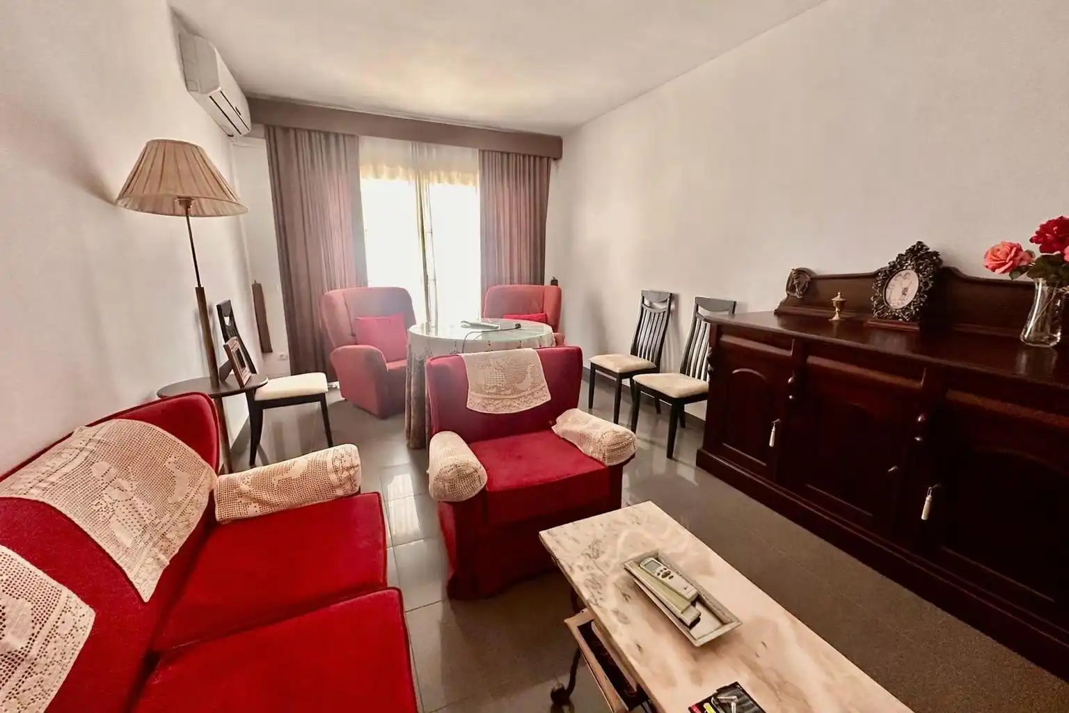 Sala de estar de Piso en venta en Fuente Obejuna con Aire acondicionado y Terraza