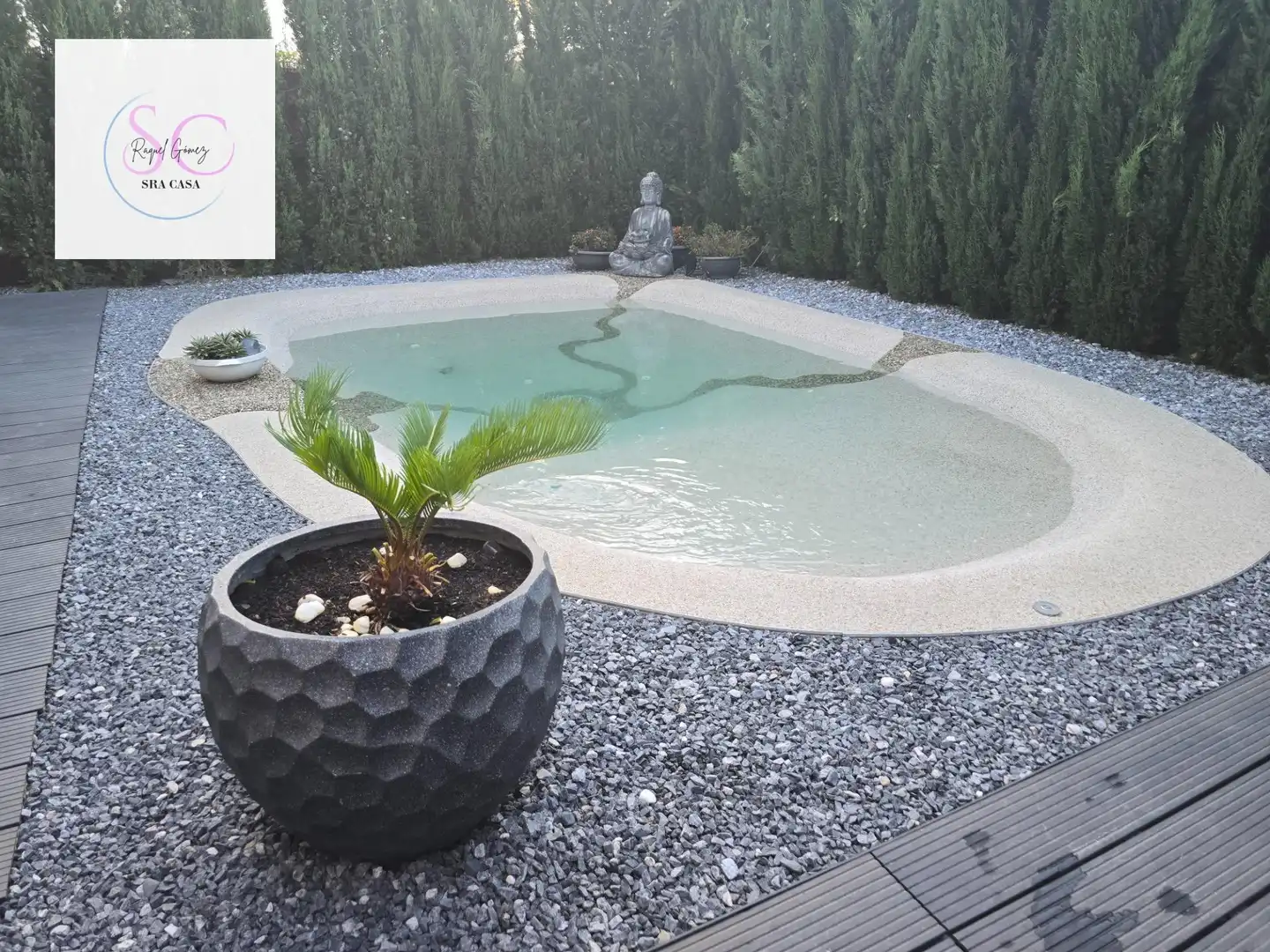 Piscina de Casa adosada en venda en Sant Jordi Desvalls