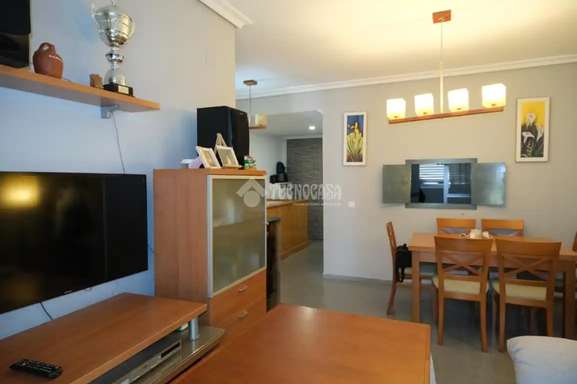 Sala de estar de Dúplex de alquiler en Sevilla