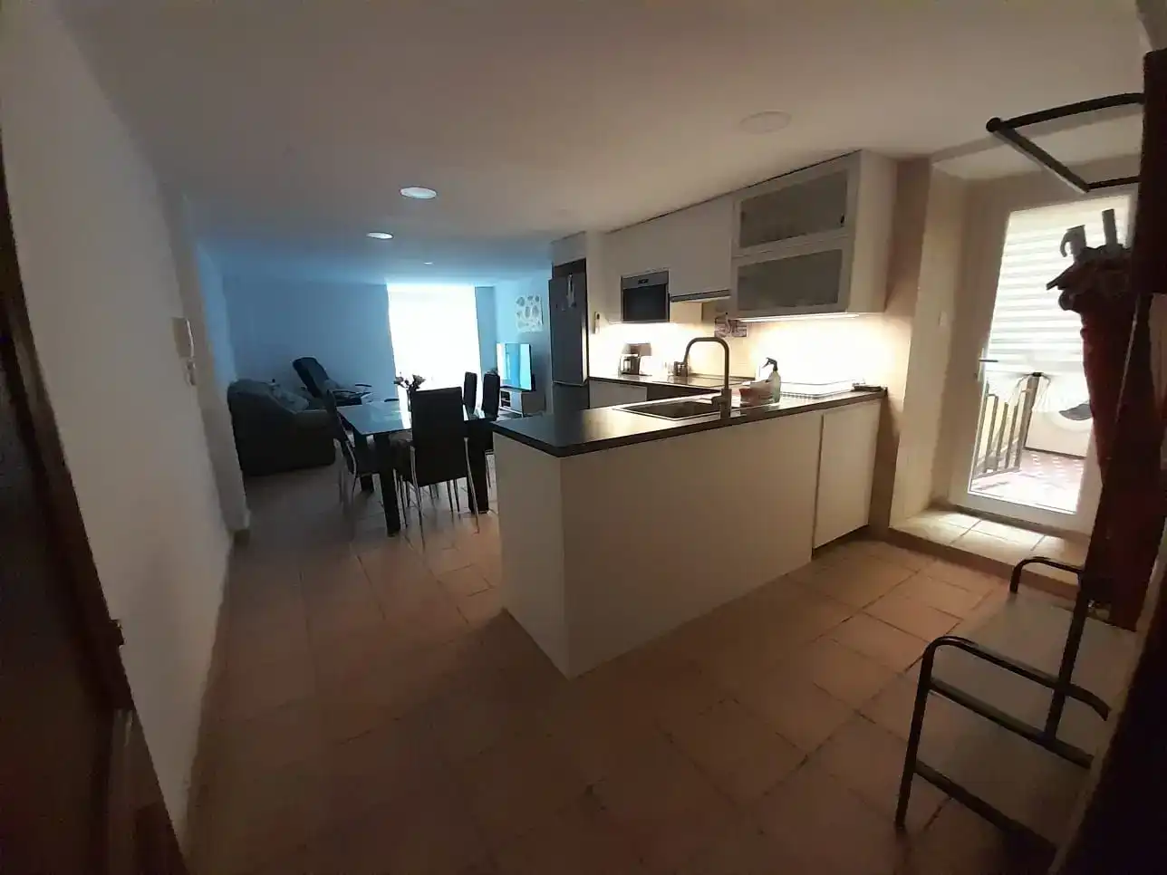 Kitchen of Flat for rent in  Valencia Capital  with Air Conditioner