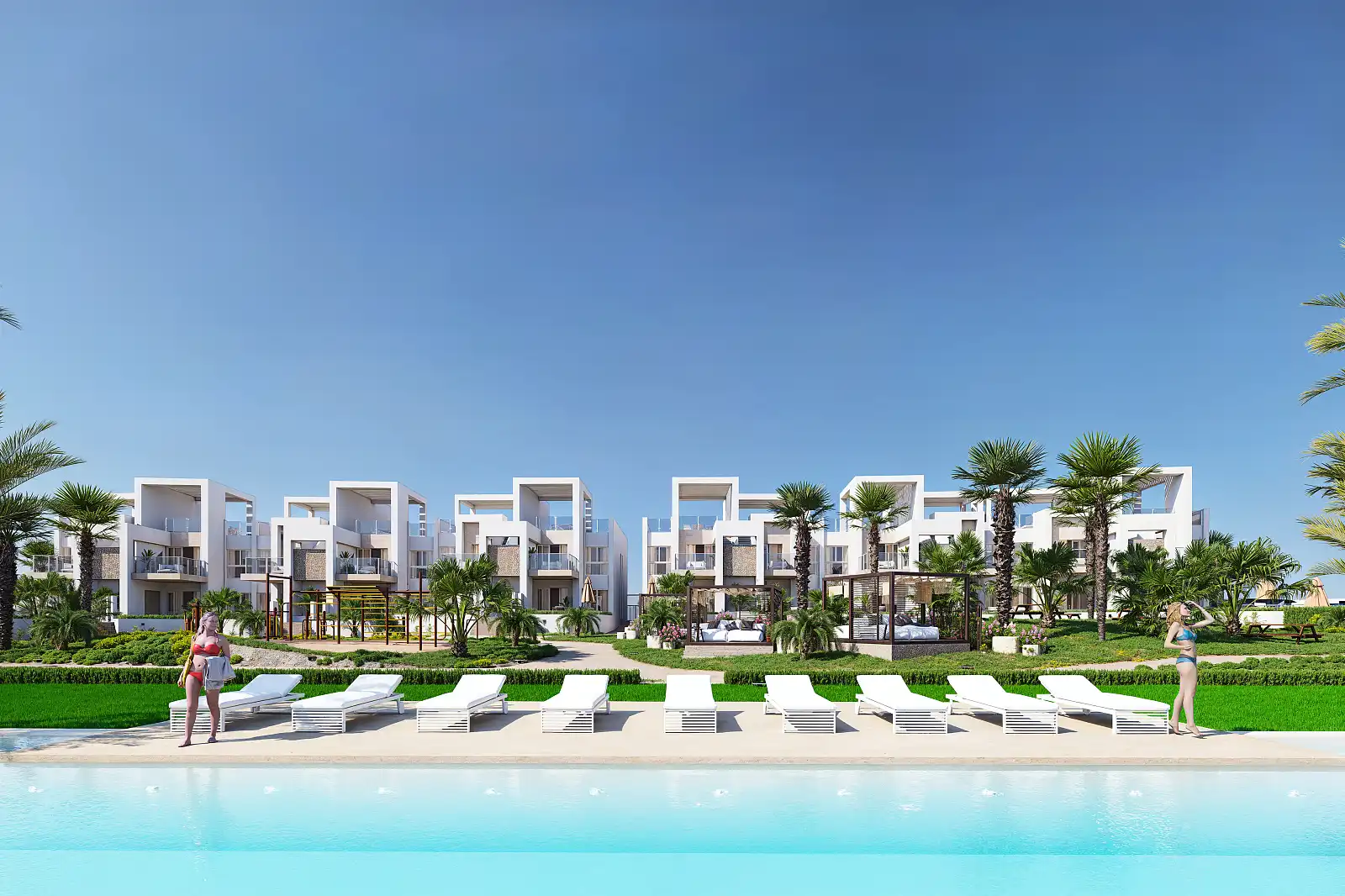 Exterior view of Apartments for sale in Rojales  with Air Conditioner, Private garden and Terrace