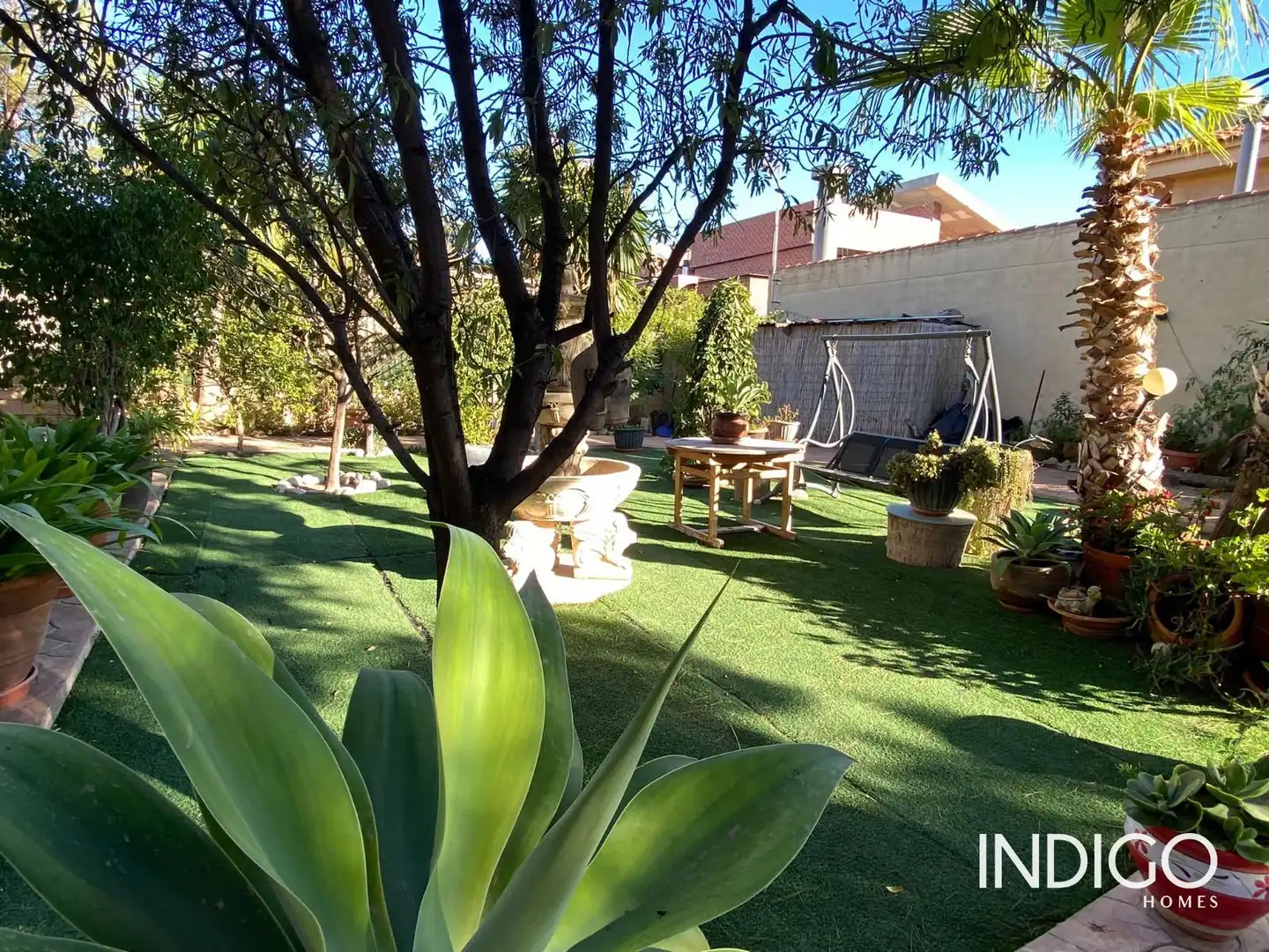 Garden of Houses for sale in San Vicente del Raspeig / Sant Vicent del Raspeig  with Air Conditioner, Heating and Terrace