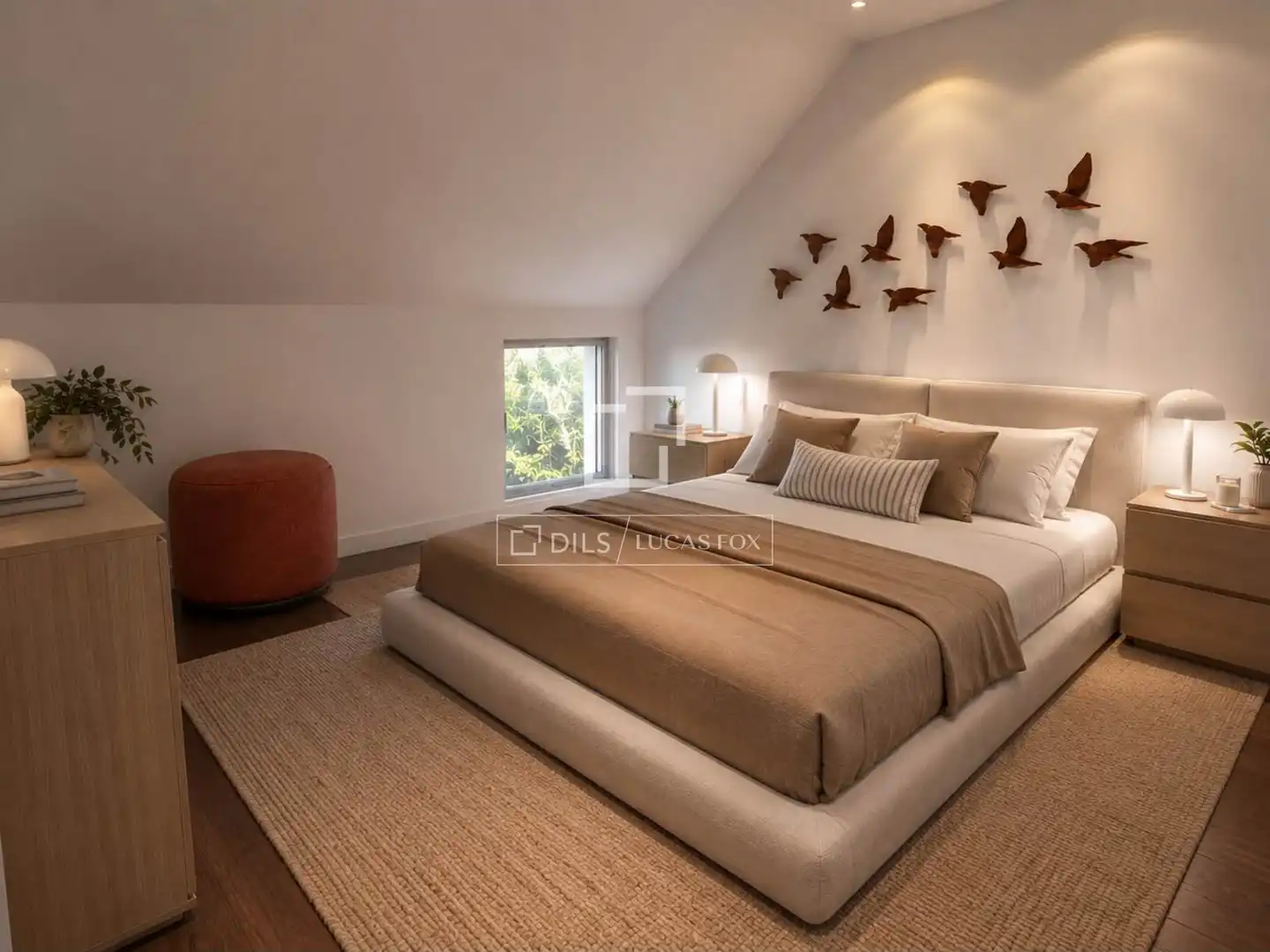 Bedroom of Attic for sale in Madrid  with Air Conditioner, Heating and Terrace