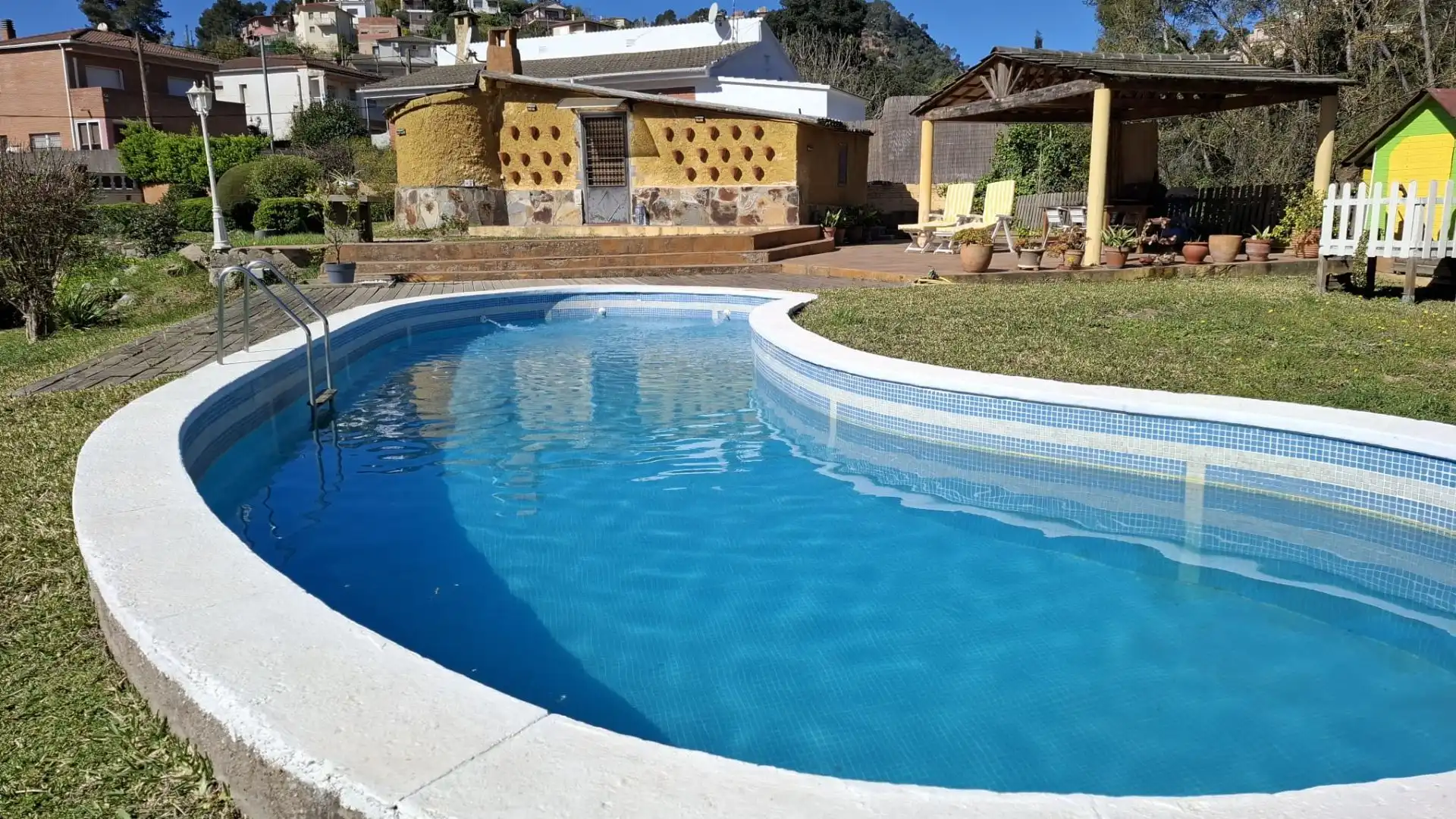 Piscina de Casa o xalet en venda en Cervelló amb Calefacció, Terrassa i Piscina