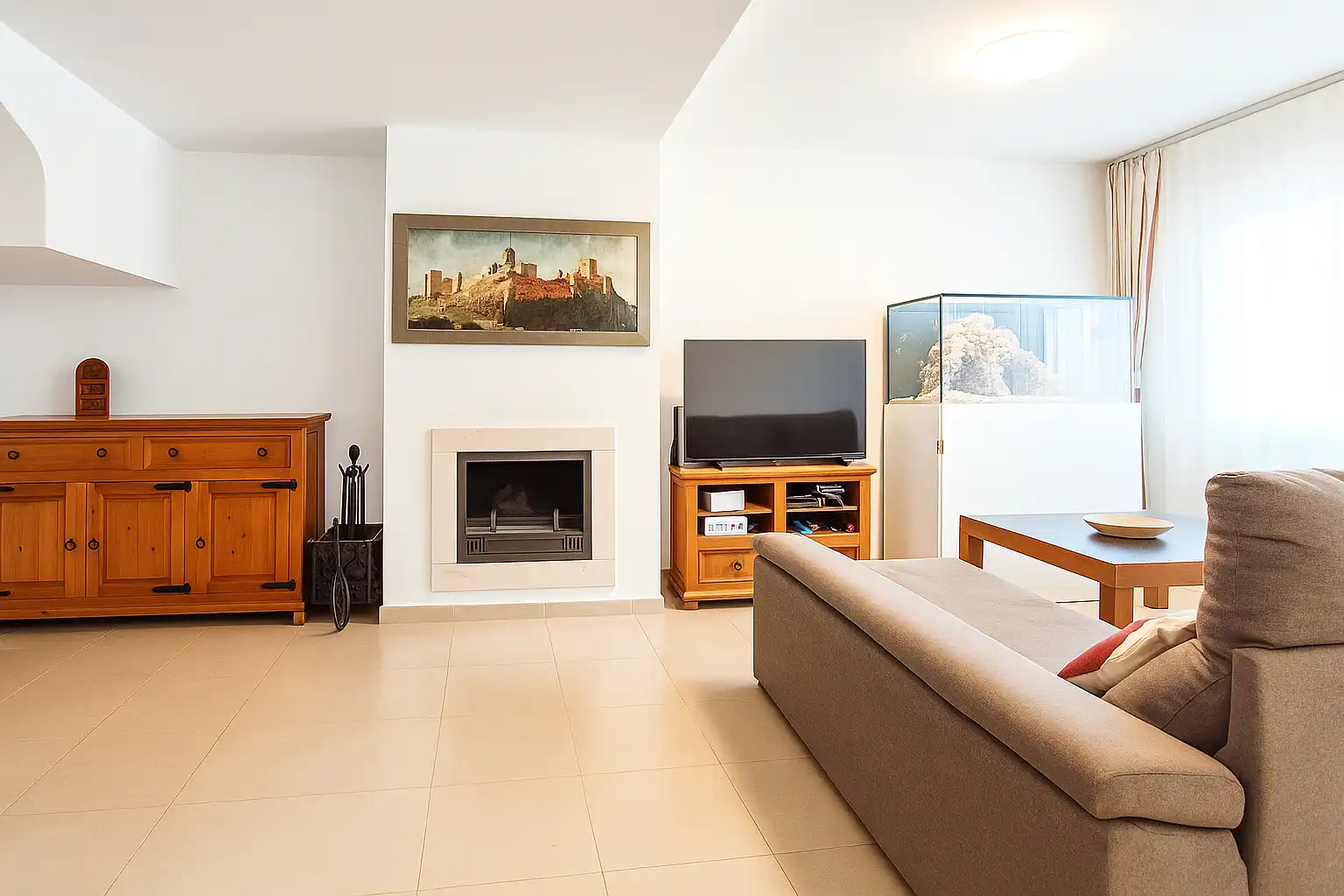 Sala de estar de Casa adosada en venta en Málaga con Jardín privado, Terraza y Balcón