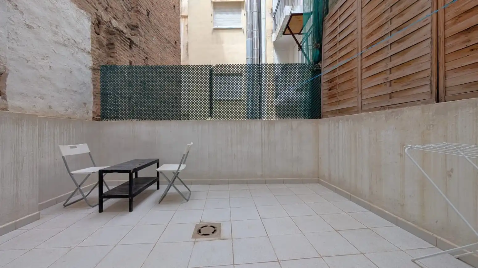 Terrace of Flat for rent in Valencia  with Air Conditioner, Heating and Terrace