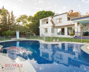 Exterior view of House or chalet for sale in Marbella  with Air Conditioner, Heating and Private garden