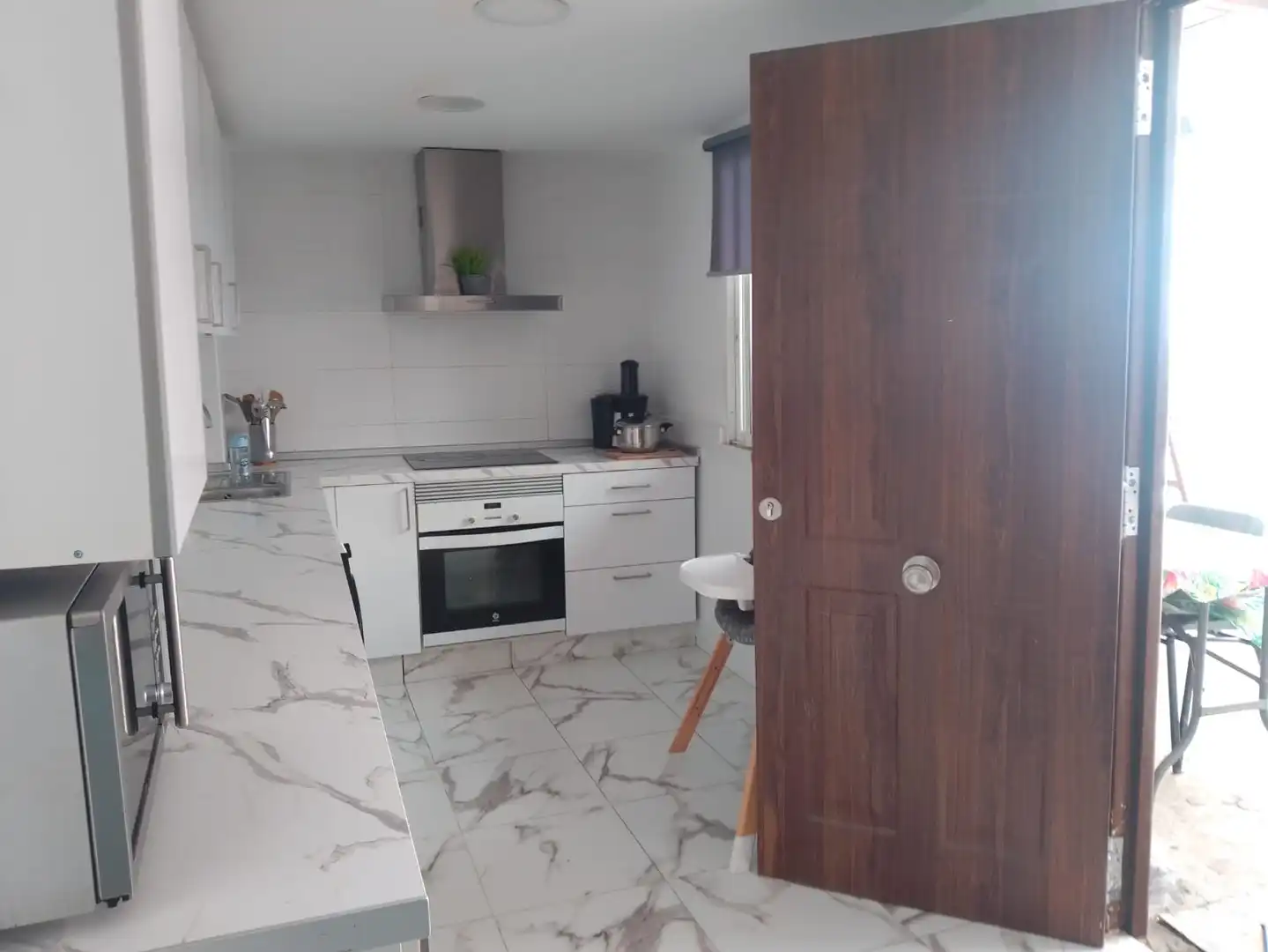 Cocina de Casa o chalet en venta en Zaragoza con Jardín privado