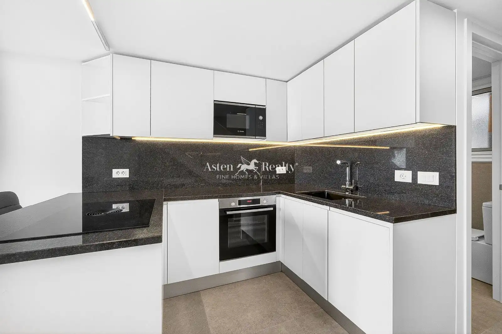 Cocina de Ático en venta en Arona con Aire acondicionado, Terraza y Piscina