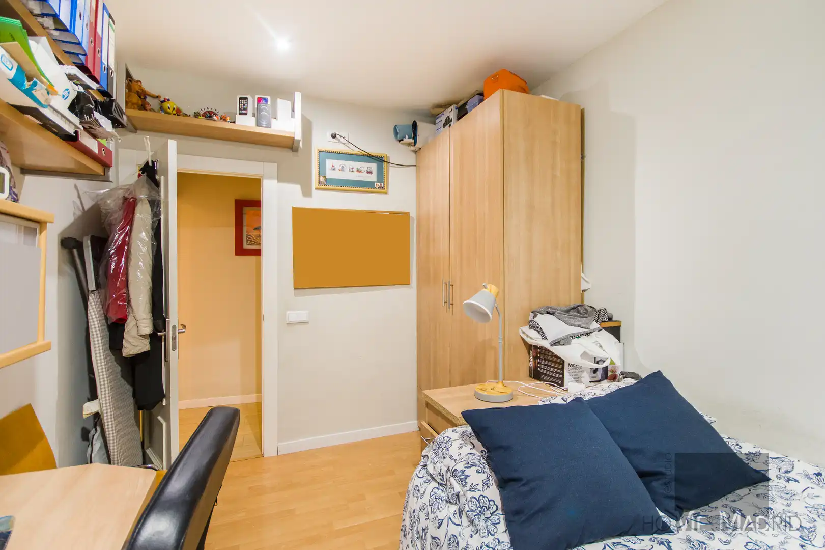 Schlafzimmer von Wohnung zum Verkauf in Madrid mit Klimaanlage und Heizung