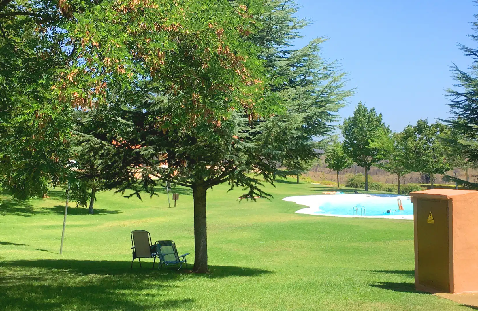 Jardí de Casa adosada en venda en San Agustín amb Calefacció, Jardí privat i Moblat