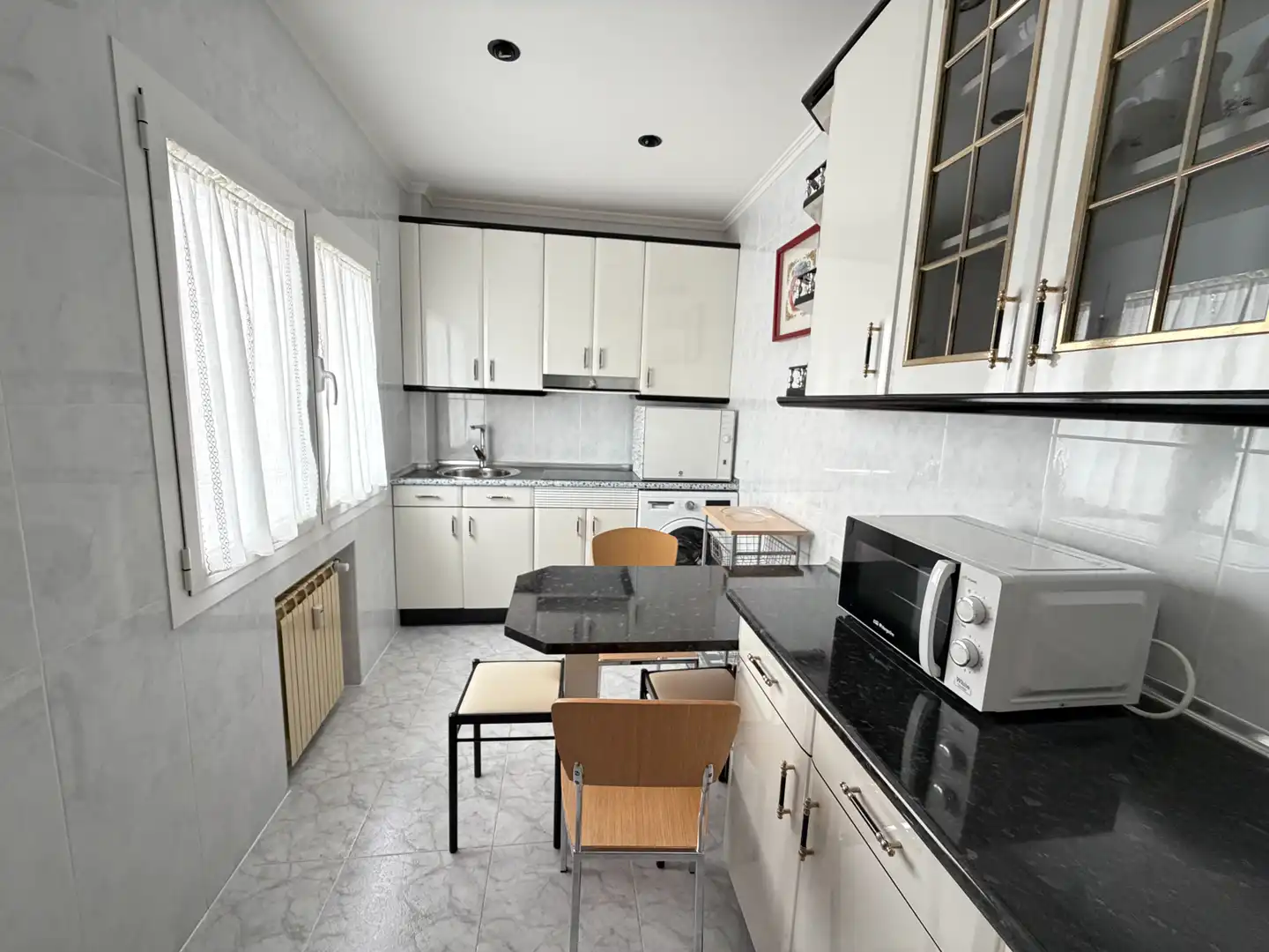 Küche von Wohnung zum Verkauf in Valladolid mit Heizung, Abstellraum und Möbliert
