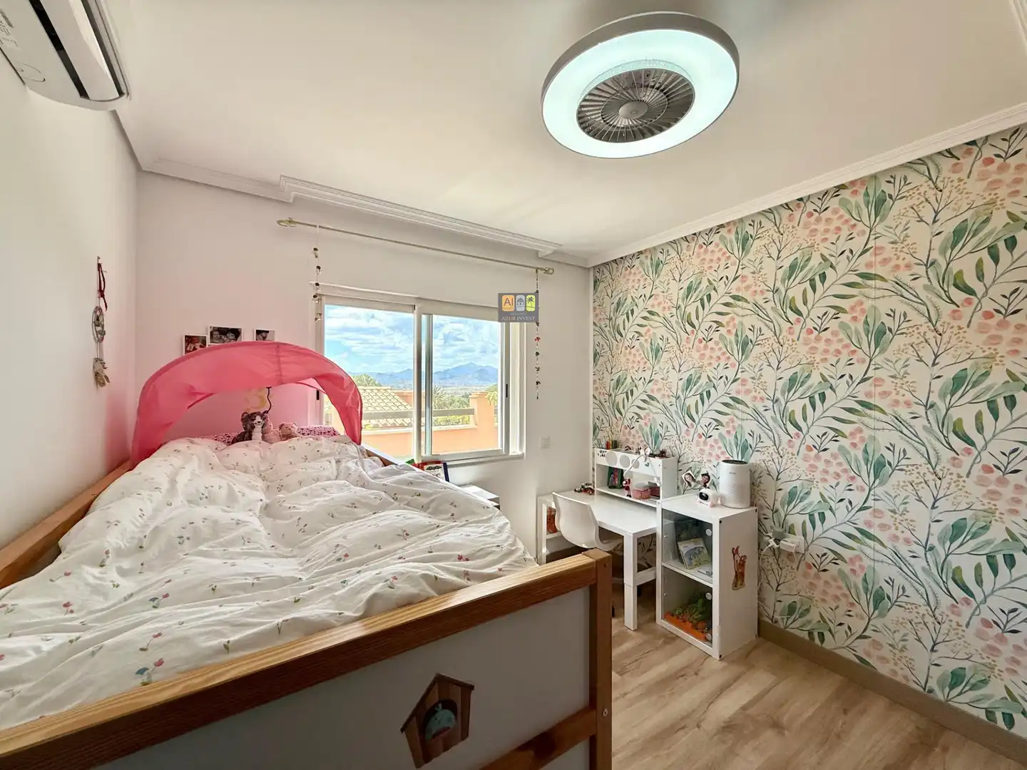 Bedroom of Houses for rent in Busot  with Air Conditioner, Private garden and Terrace