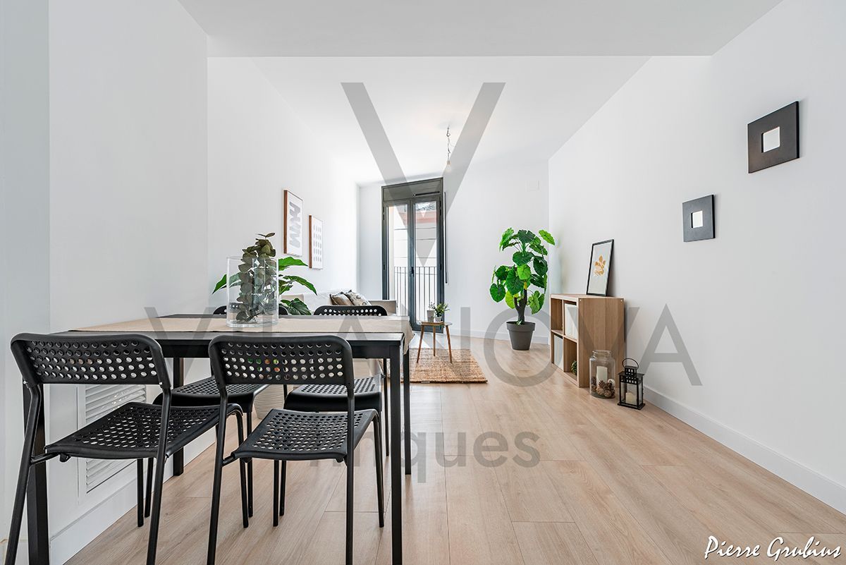 Living room of Flat for sale in Salomó  with Air Conditioner, Terrace and Storage room
