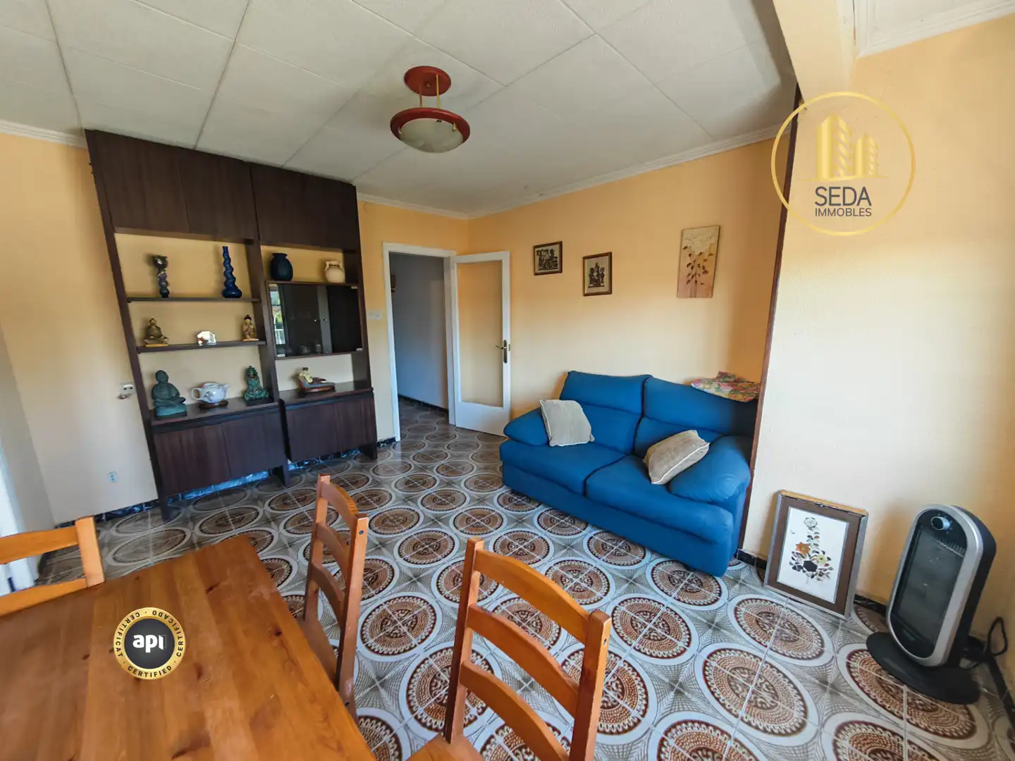 Living room of Flat for sale in Terrassa