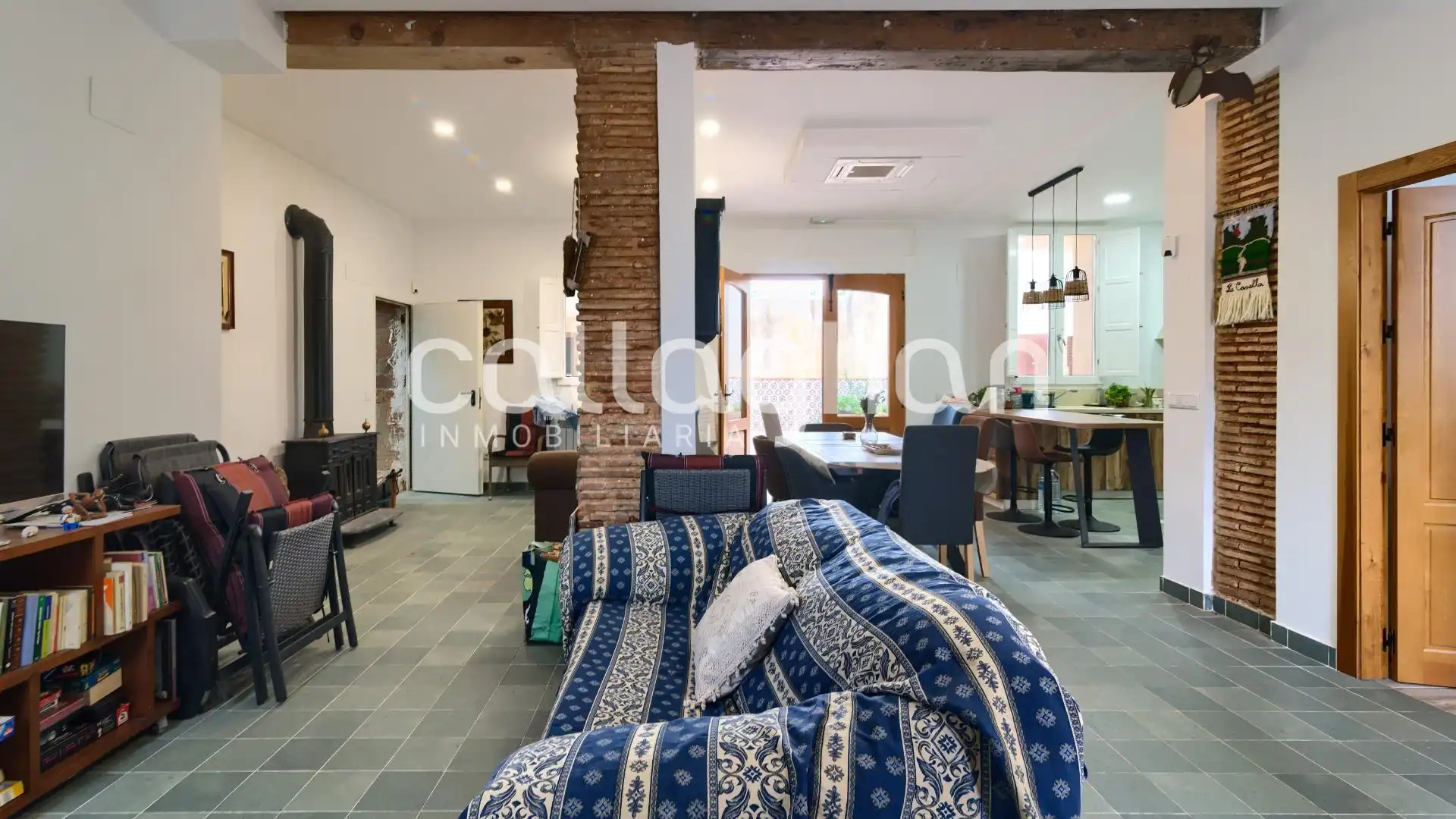 Sala de estar de Casa o chalet en venta en Alzira con Calefacción, Jardín privado y Terraza