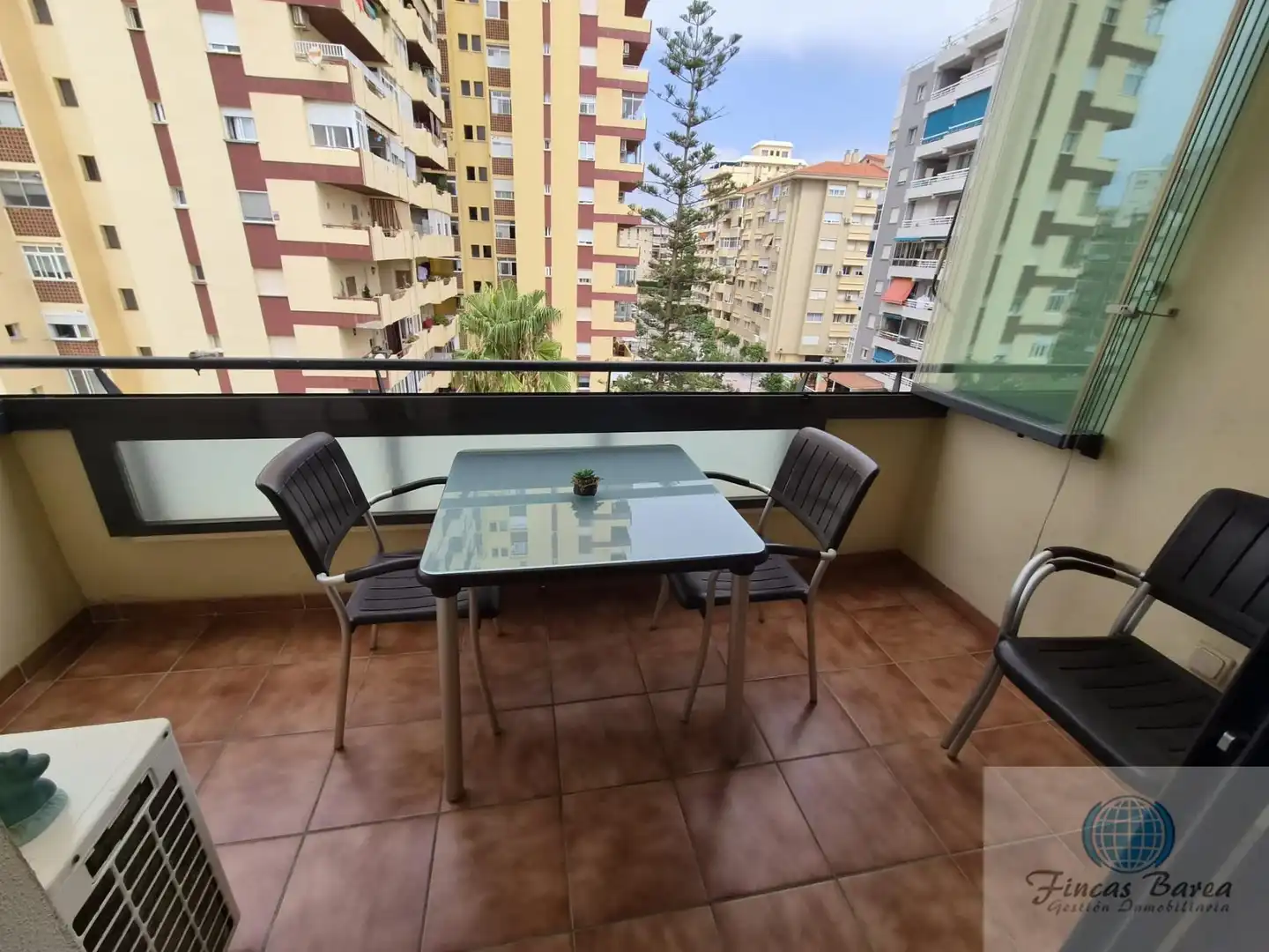 Balcony of Flat for sale in Fuengirola  with Air Conditioner, Terrace and Community pool