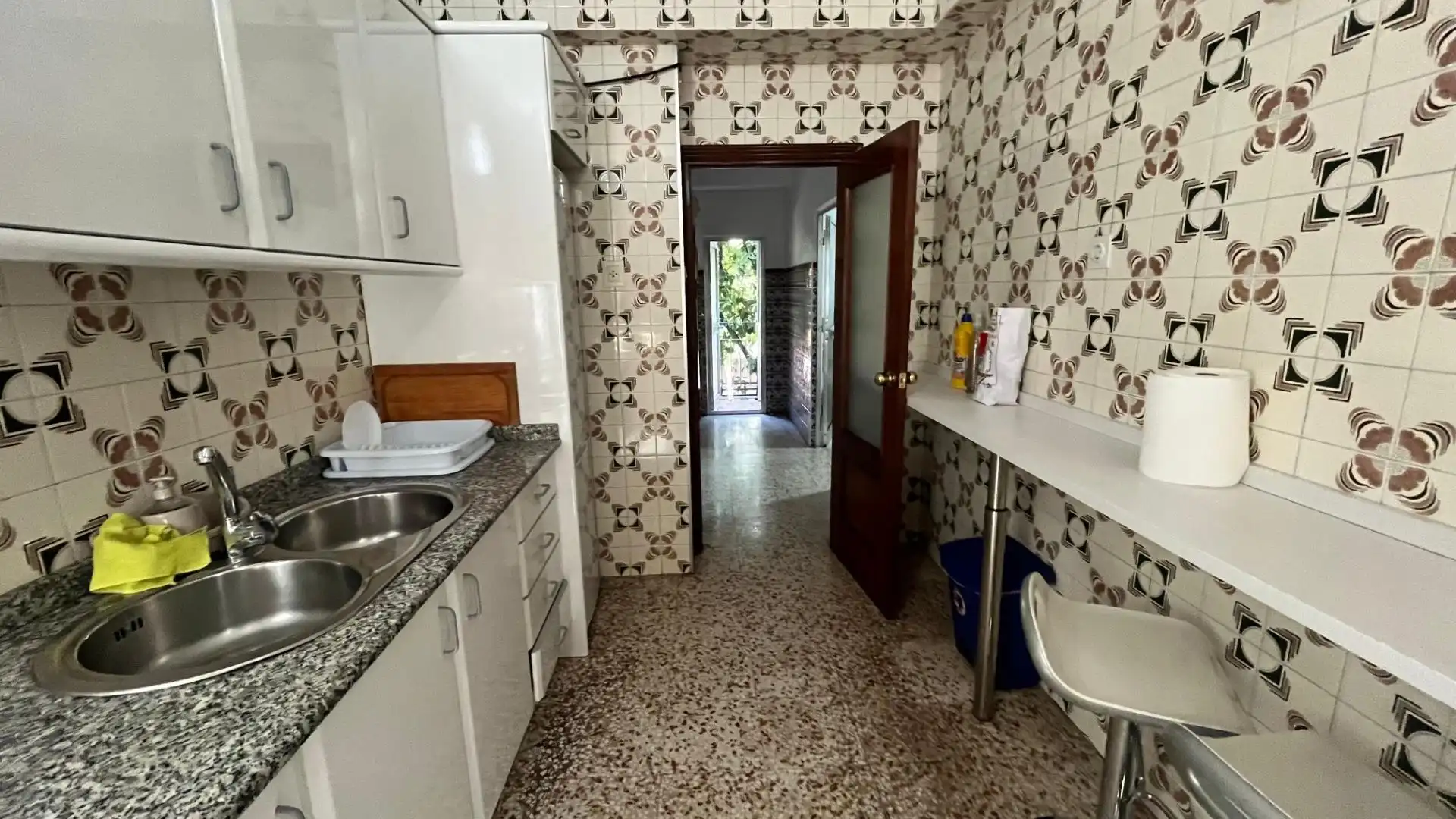 Cocina de Piso de alquiler en Sevilla con Aire acondicionado y Terraza