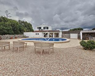 Garden of Country house for sale in Sant Lluís  with Air Conditioner, Heating and Private garden