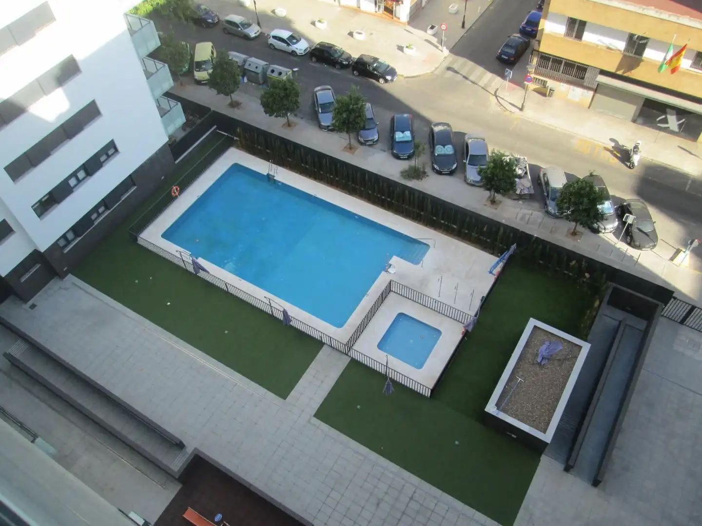 Piscina de Pis de lloguer en Sevilla amb Aire condicionat, Parquet i Terrassa
