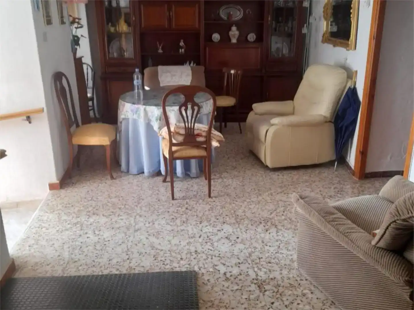 Sala d'estar de Planta baixa en venda en Gorafe amb Jardí privat, Traster i Moblat