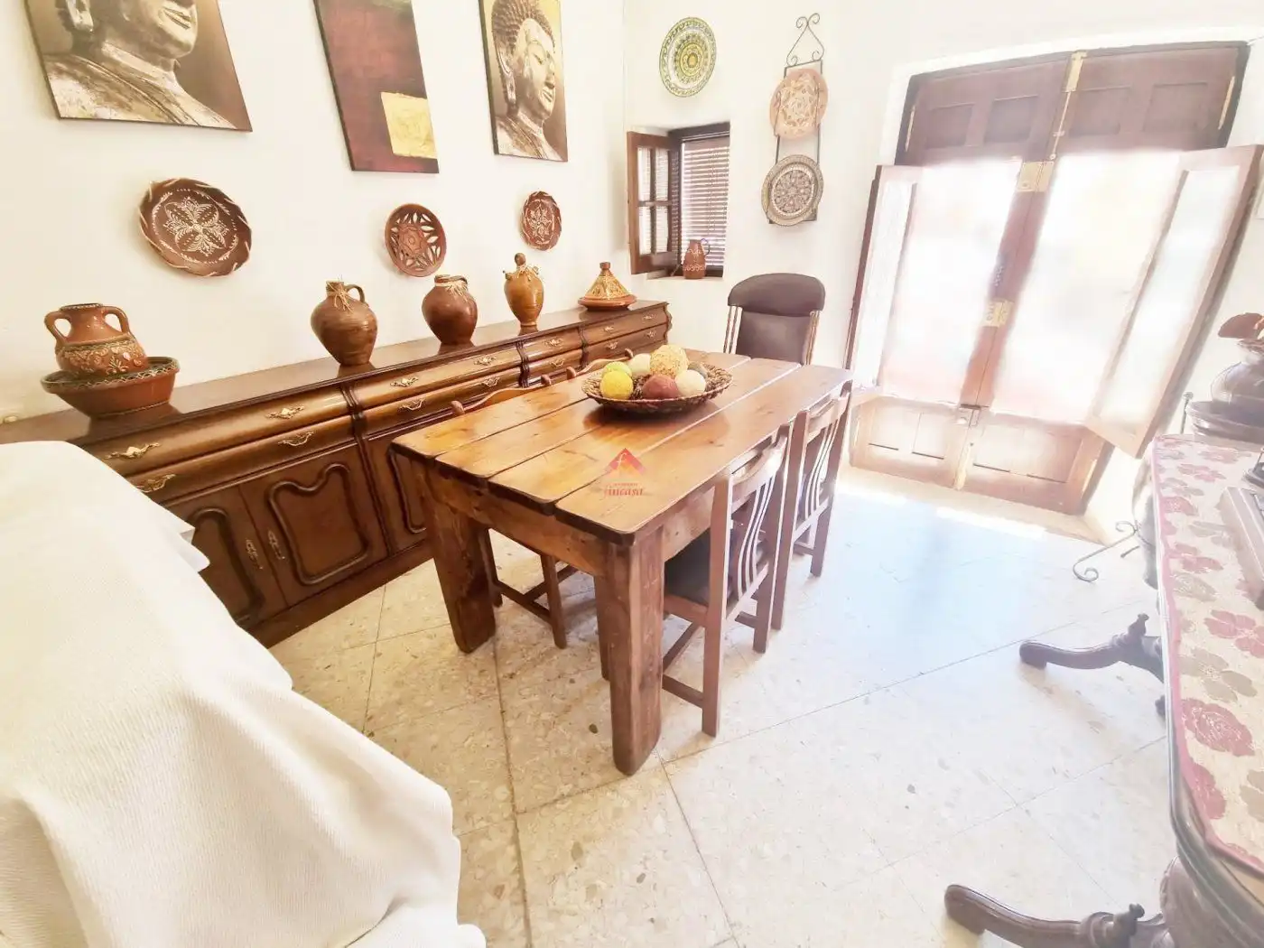 Comedor de Casa o chalet de alquiler en Ronda con Terraza, Amueblado y Balcón