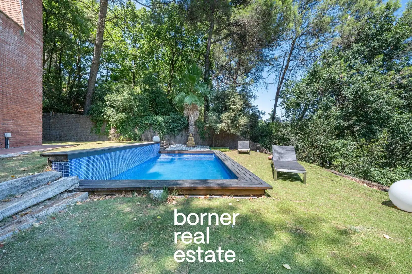 Jardín de Casa o chalet en venta en Sant Cugat del Vallès con Aire acondicionado, Calefacción y Jardín privado