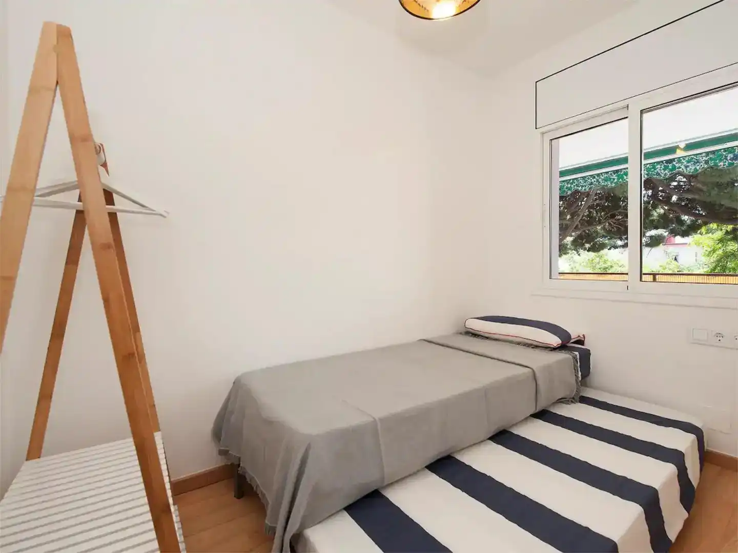 Schlafzimmer von Wohnung zur Miete in Castelldefels mit Klimaanlage, Schwimmbad und Balkon