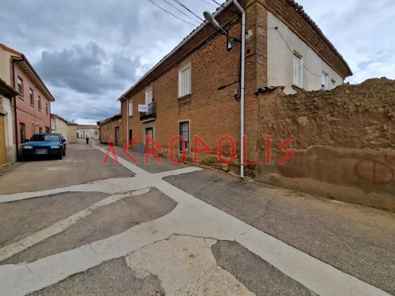 Vista exterior de Casa o chalet en venta en Villanueva del Campo con Calefacción