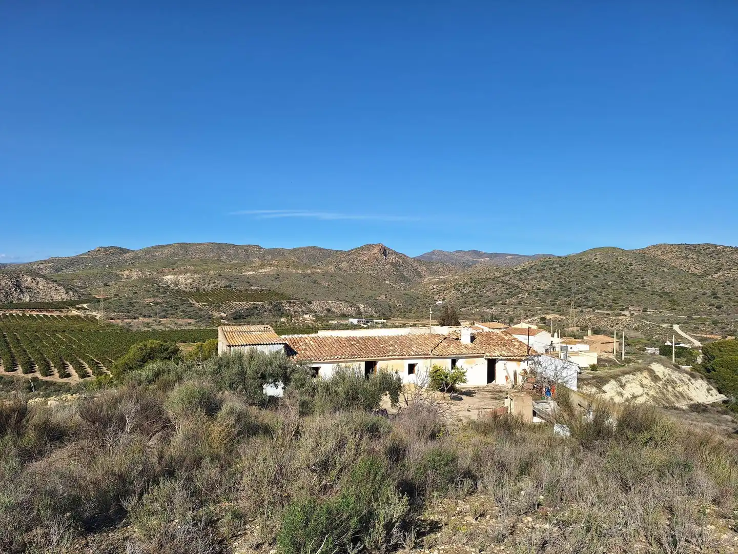 Außenansicht von Country house zum Verkauf in Sorbas mit Terrasse