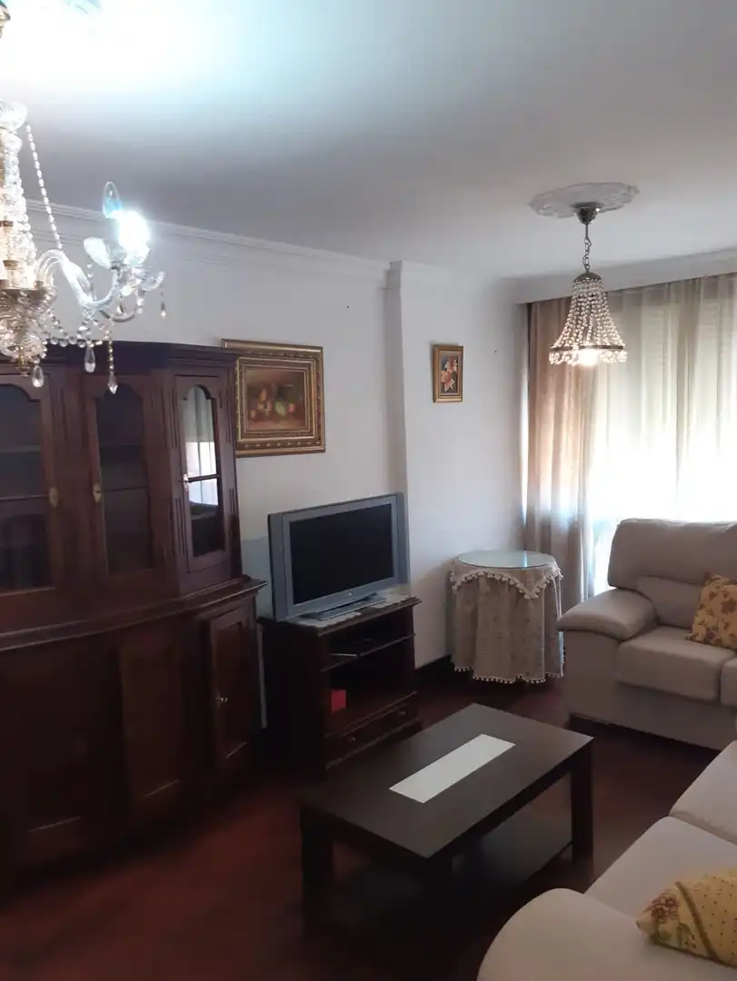 Sala de estar de Piso de alquiler en Sevilla con Aire acondicionado, Amueblado y Horno