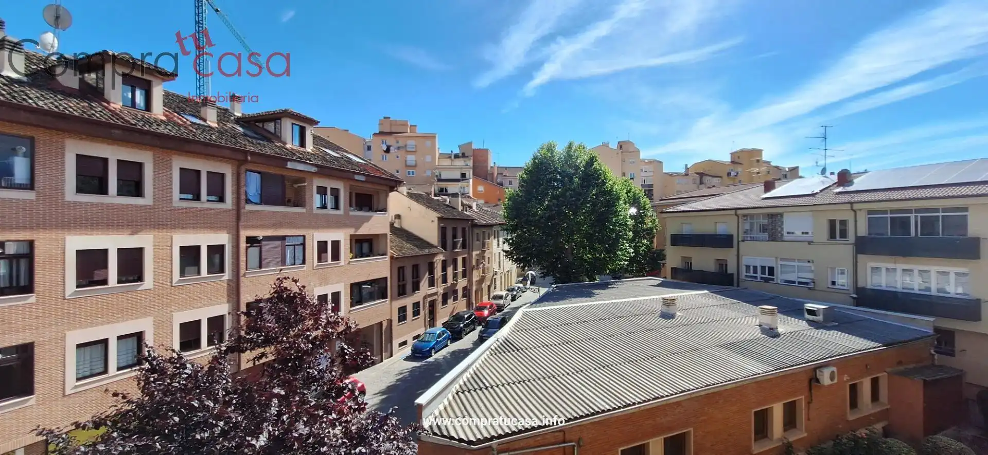 Exterior view of Flat for sale in Segovia  with Heating, Parquet flooring and Terrace