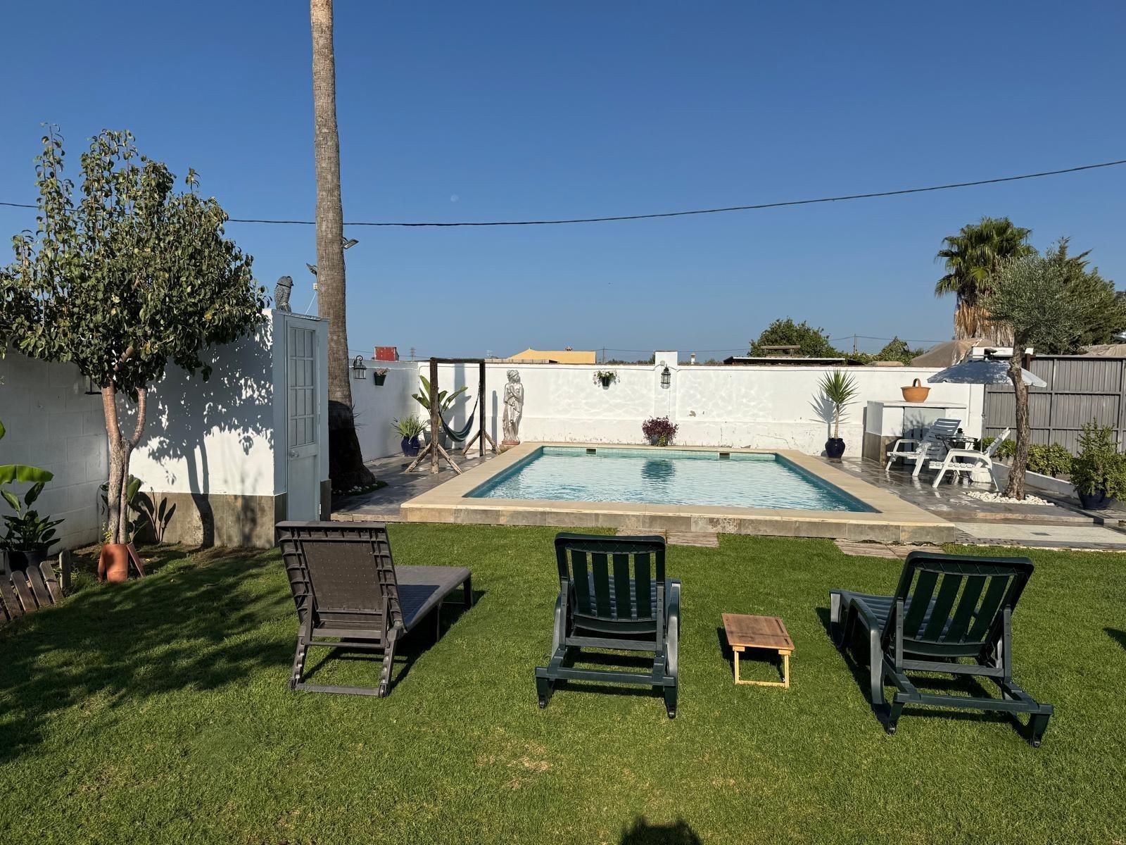 Swimming pool of House or chalet for sale in Sanlúcar de Barrameda  with Private garden, Terrace and Swimming Pool