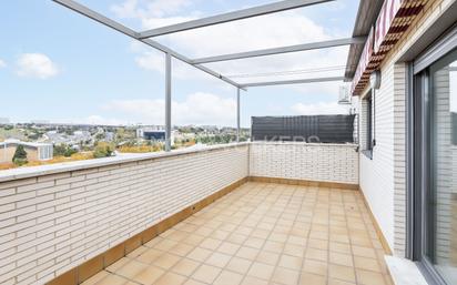 Terrace of Attic for sale in  Madrid Capital  with Heating, Terrace and Storage room