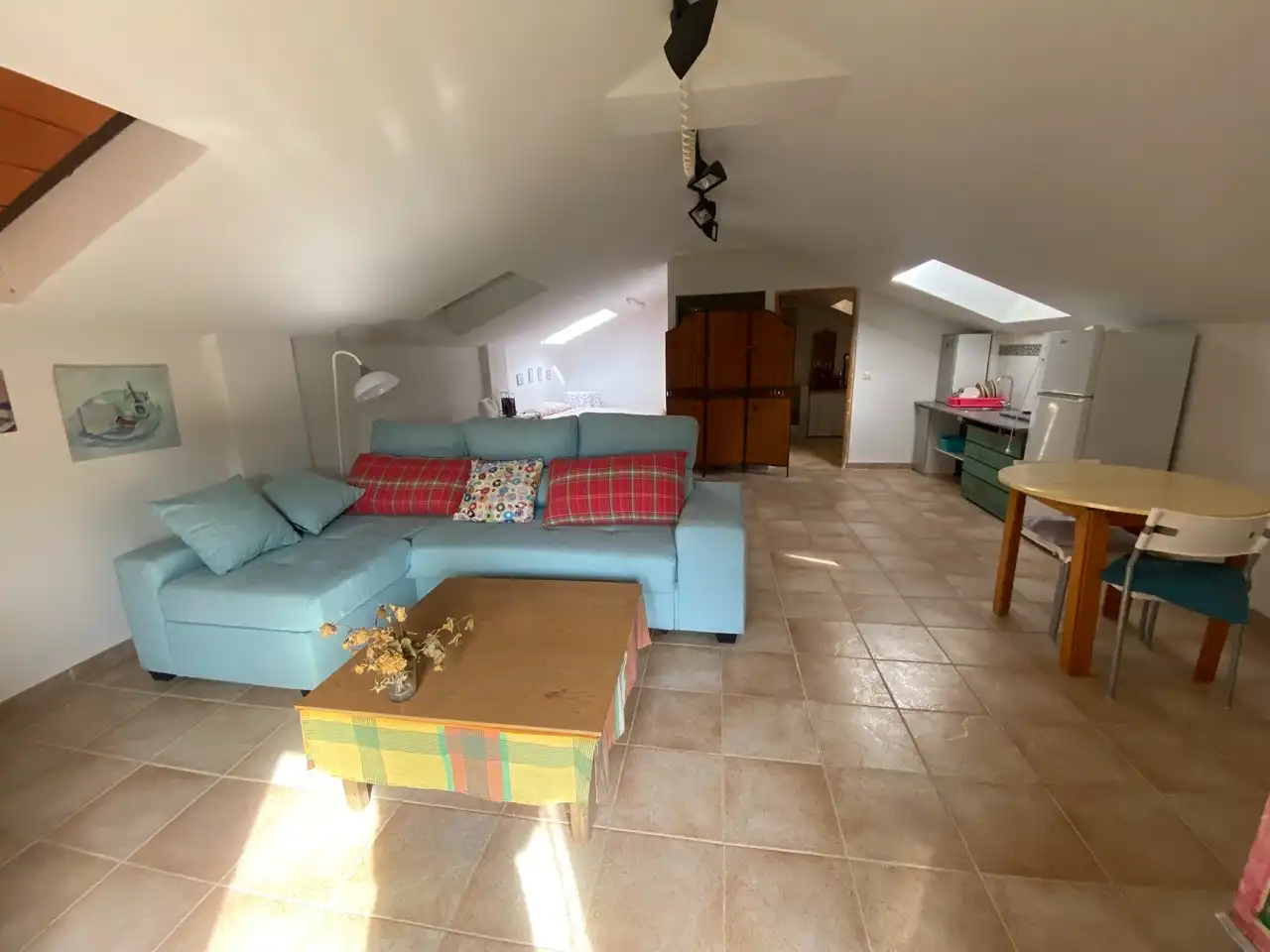Sala de estar de Casa o chalet en venta en Corral de Calatrava con Aire acondicionado, Calefacción y Jardín privado