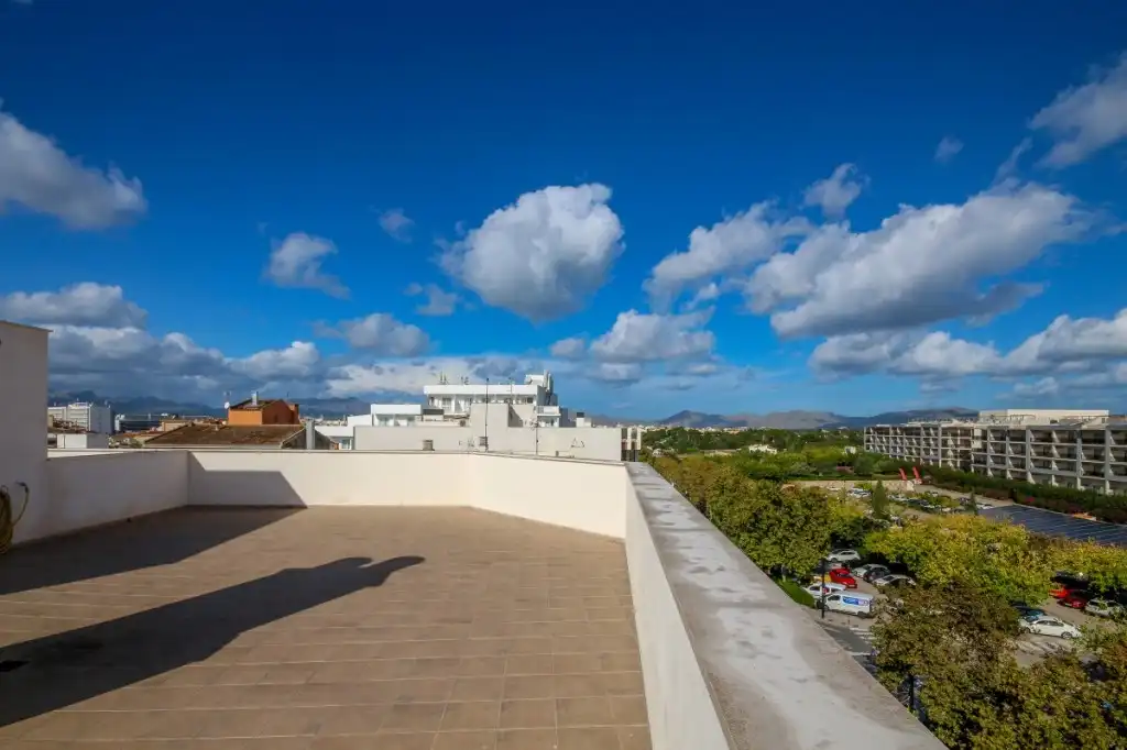 Terrasse von Dachboden zum Verkauf in Alcúdia mit Klimaanlage, Heizung und Terrasse