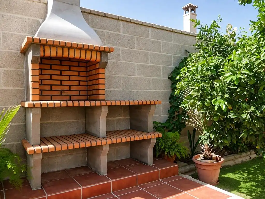 Terraza de Casa o chalet en venta en Hinojos con Aire acondicionado, Jardín privado y Terraza