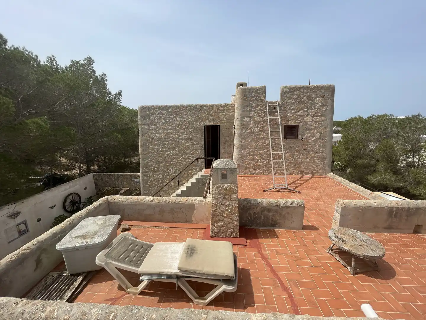 Vista exterior de Casa o xalet en venda en Formentera amb Jardí privat, Terrassa i Piscina