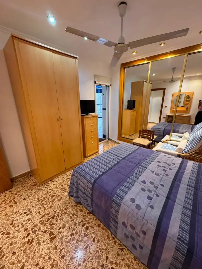 Bedroom of Flat for sale in Torrent  with Air Conditioner, Terrace and Furnished