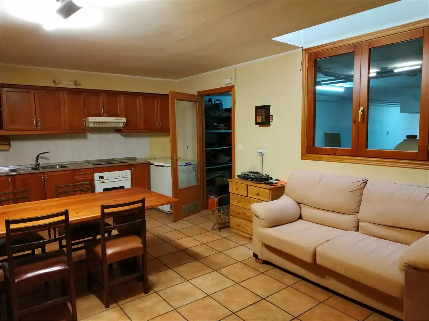 Cocina de Casa adosada en venta en Calanda con Amueblado y Balcón