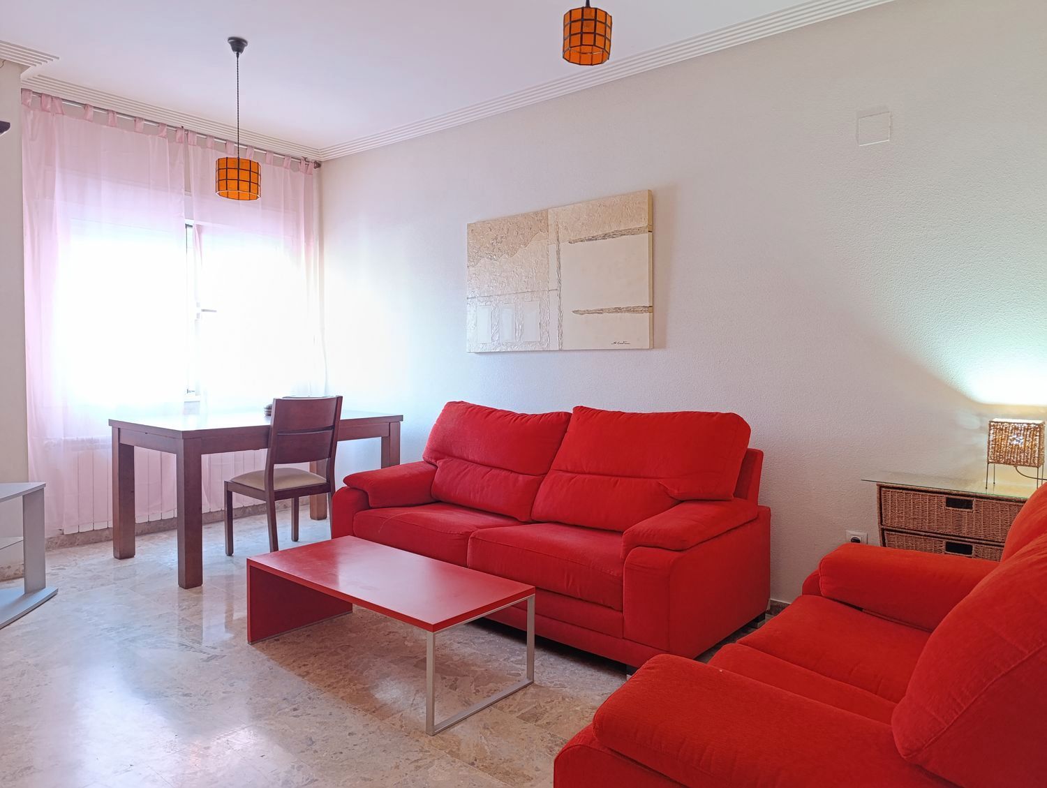 Living room of Flat for sale in Ciudad Real Capital  with Heating, Furnished and Alarm