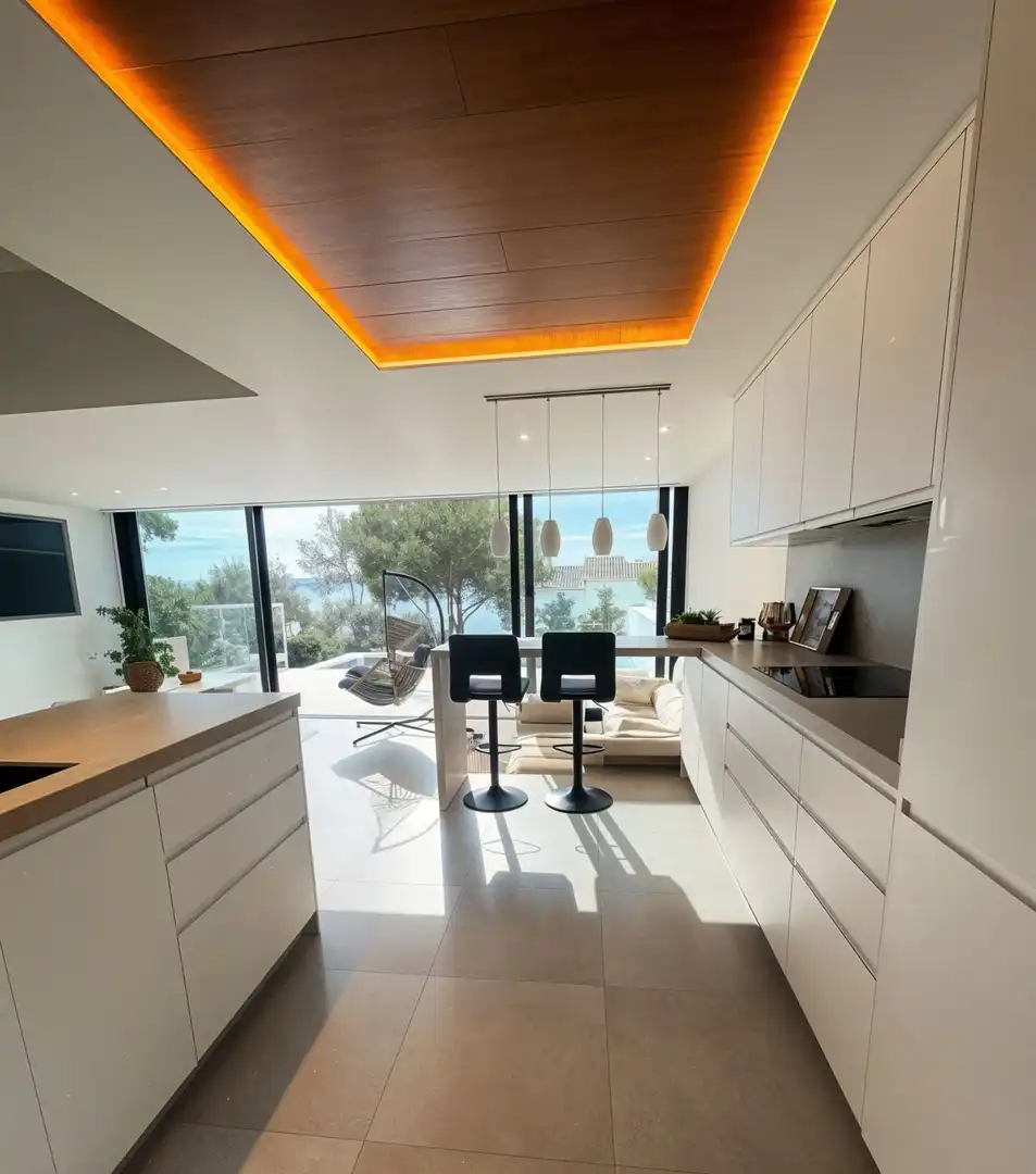 Kitchen of Detached homes for rent in Alcúdia  with Air Conditioner, Heating and Private garden